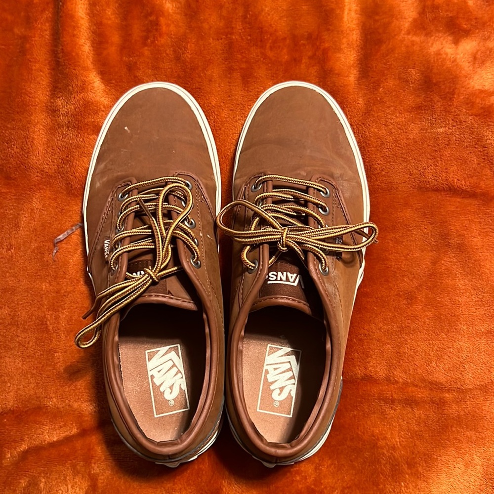 Leather vans